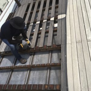 wood deck mente